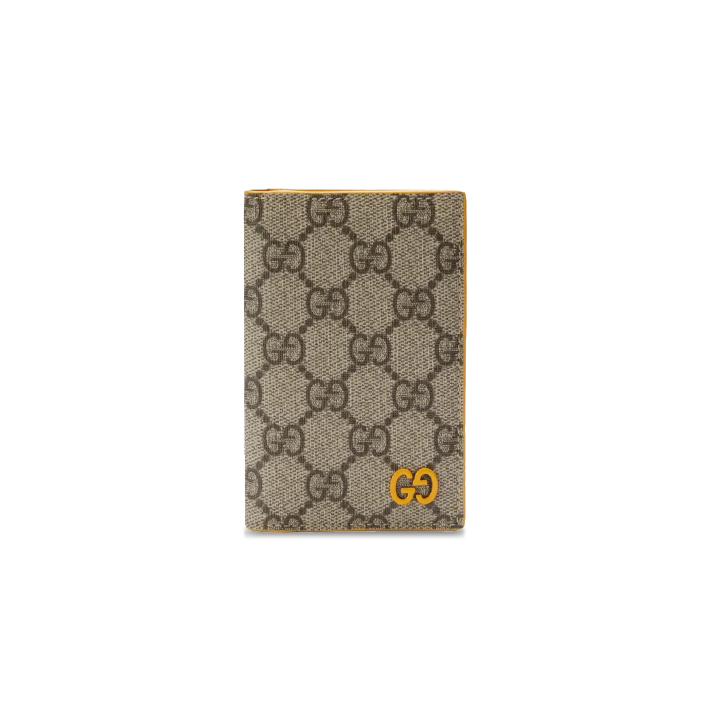 Gvc*1 yellow interior gg long card case 768249 (15*12cm)